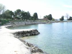 Plaža punta Rožica, Bibinje