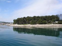 Plaža Zelena punta- jug, Kukljica