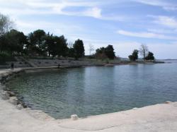 Plaža punta Rožica, Bibinje